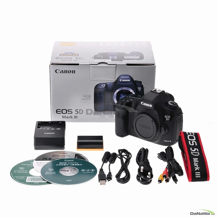 캐논 EOS 5D Mark III 렌즈세트 (24-70mm F2.8 L, 중고품)_이미지