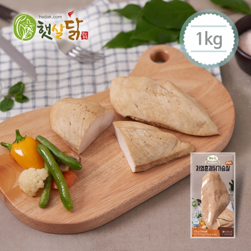햇살닭 저염훈제 닭가슴살 플러스 100g