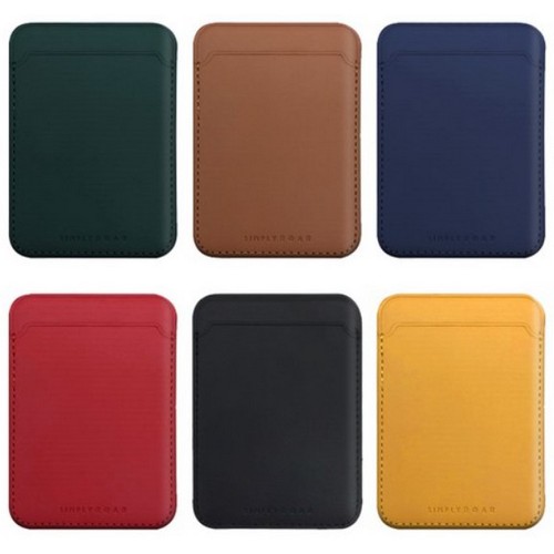 심플리로어 휴대폰 레더 카드 포켓