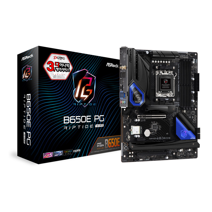 ASRock B650E PG Riptide WiFi 디앤디컴