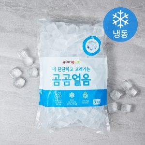 곰곰 동양냉동 곰곰 얼음 3kg (1개)_이미지