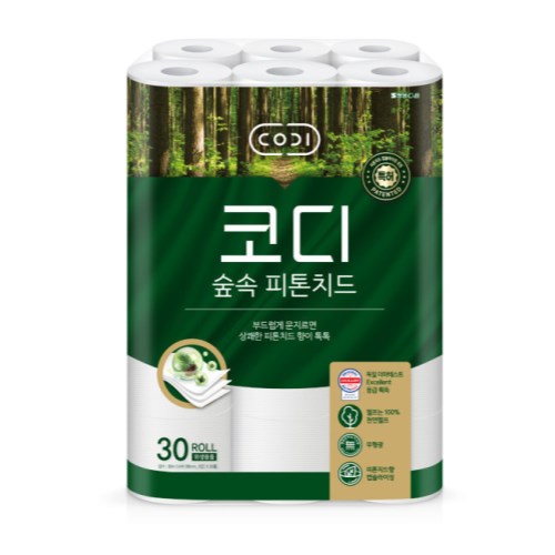 코디 숲속 피톤치드 30m (30롤) (3팩)_이미지