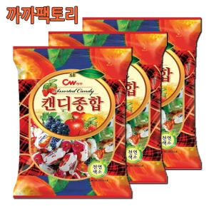 청우식품 캔디 종합 420g (3개)