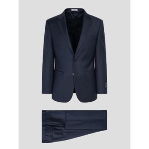 로가디스 울 미니멀 레귤러 핏 수트 세트 네이비 PS00135679R_이미지