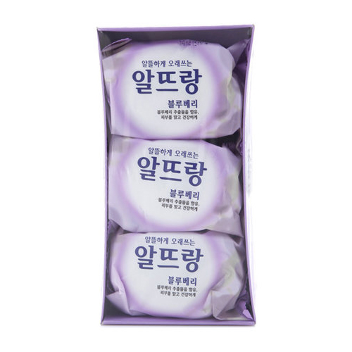 LG생활건강 알뜨랑 내추럴 비누 140g (3개)
