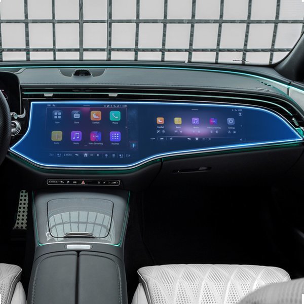 스코코 저반사 지문방지 MBUX 슈퍼스크린 네비게이션 액정보호 필름 벤츠 더 뉴 E클래스 전용