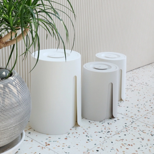 푸쉬빈 압축휴지통 10L