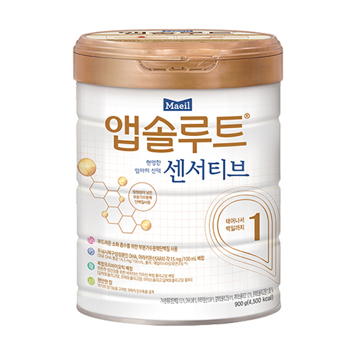 매일유업 앱솔루트 센서티브 1단계 900g (1개)