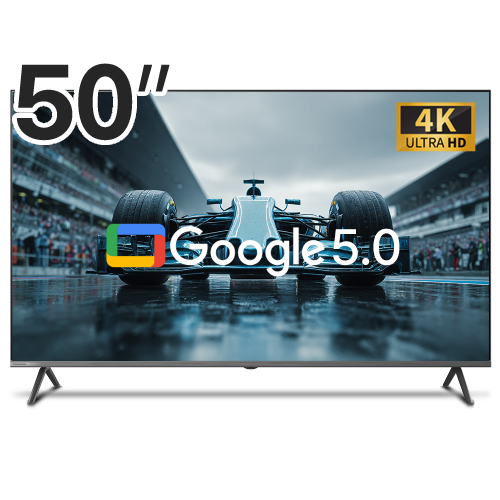 창홍 스마트TV 4K U50M9 120Hz 구글 5.0 안드로이드 14 [스탠드]