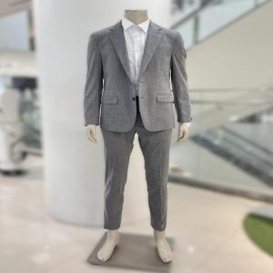 Z1JK39-PK39A 그레이 봄 여름 캐주얼 셋업 수트