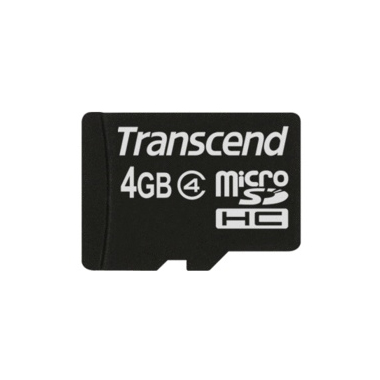 트랜센드 micro SDHC CLASS4 (4GB, CNT)_이미지