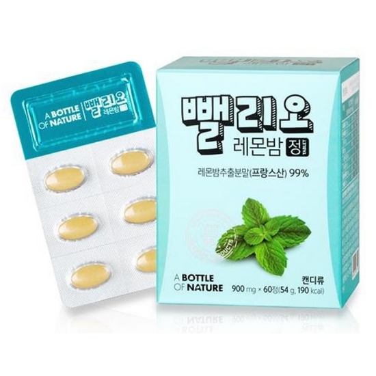 어바틀오브네이쳐 뺄리오 레몬밤 정 60정 (1개)_이미지