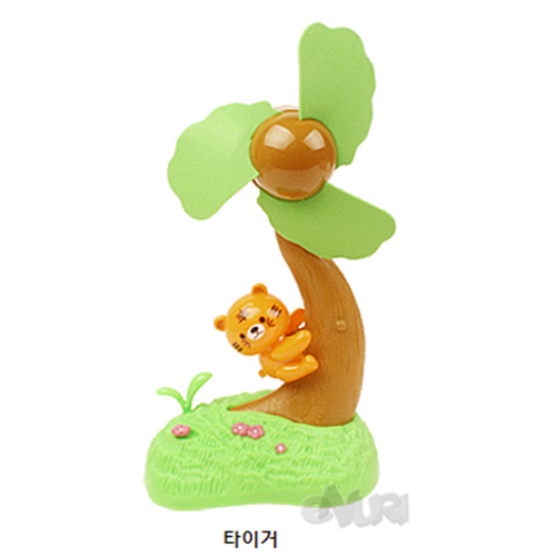 디자인에버 더 주 애니멀 선풍기