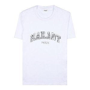  이자벨마랑 여성 에뚜왈 로고 프린트 티셔츠 TS0069 FAA1N97E 20WH