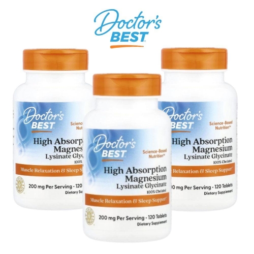 닥터스베스트 고흡수 마그네슘 200mg 120캡슐 (3개)_이미지