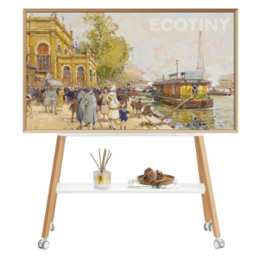 ECOTINY 49~75인치 롤링 TV 스탠드