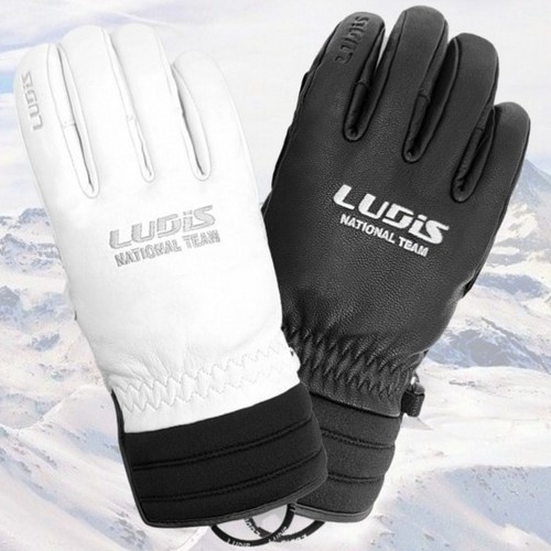 시즈글로벌 루디스 22/23 프리스타일 스키 스노보드 레이싱용 가죽장갑 LGM474GA_이미지