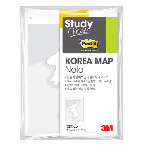 3M 스터디메이트 한국지도