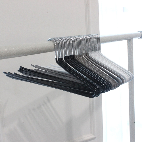 PVC 논슬립 철제 바지걸이 30개