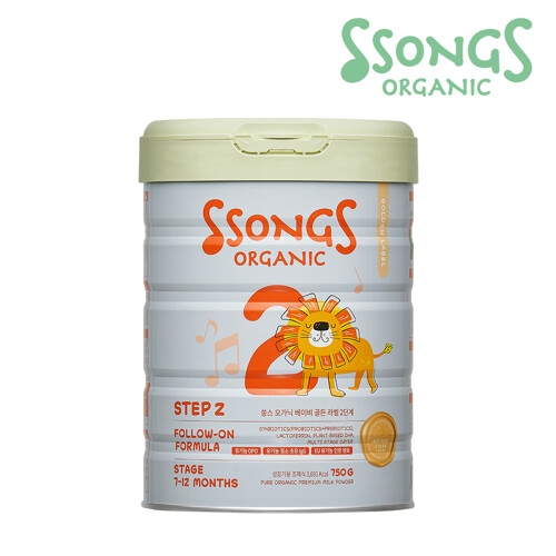 파스퇴르(롯데푸드) 쏭스오가닉 베이비 골든라벨 2단계 750g (1개)_이미지