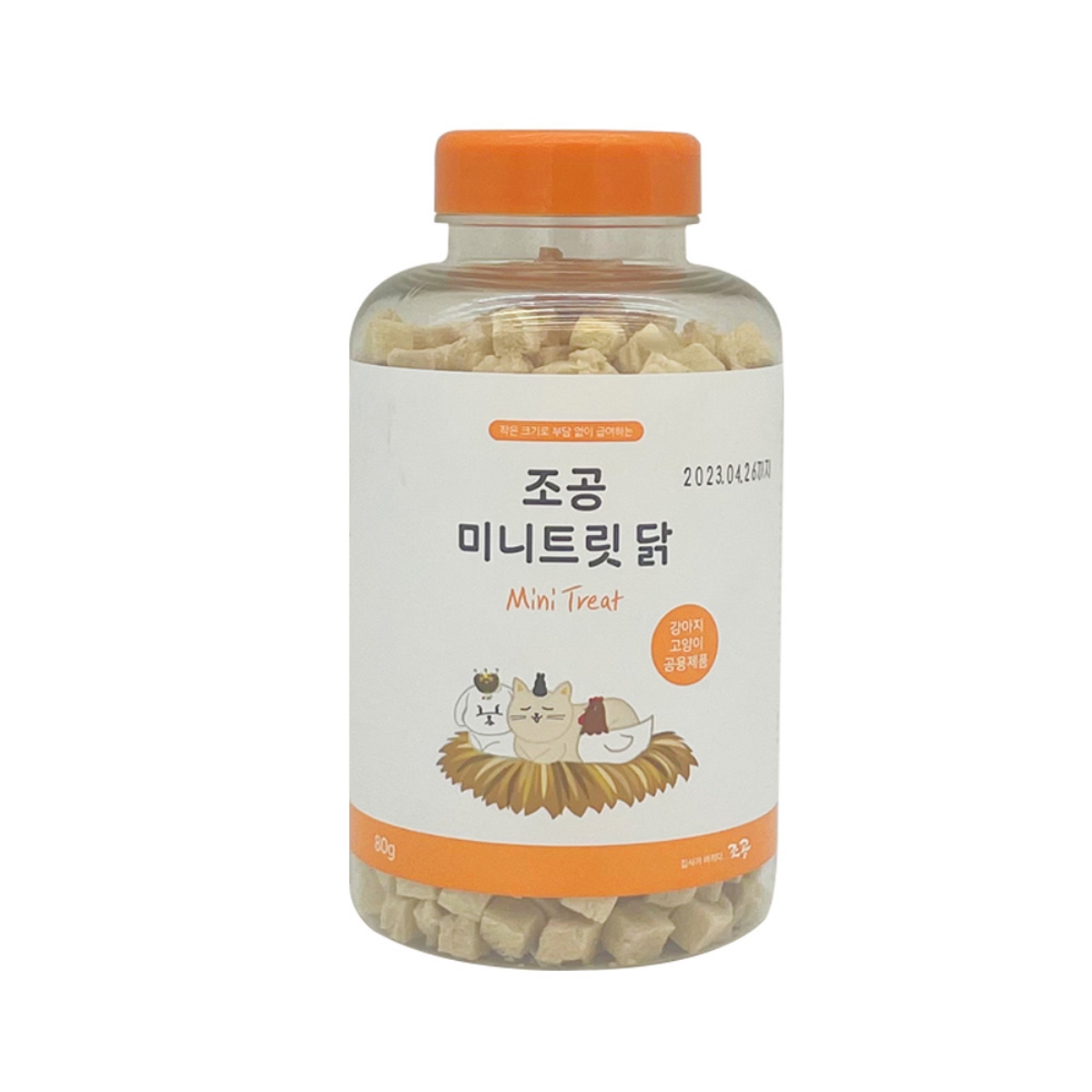 조공 미니트릿 닭 80g이미지입니다. 누르면 해당 게시물로 새창이동합니다.
