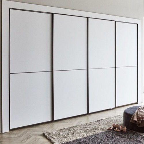 에넥스 빌트 뉴로화이트 슬라이딩 붙박이장 고급 (300cm)