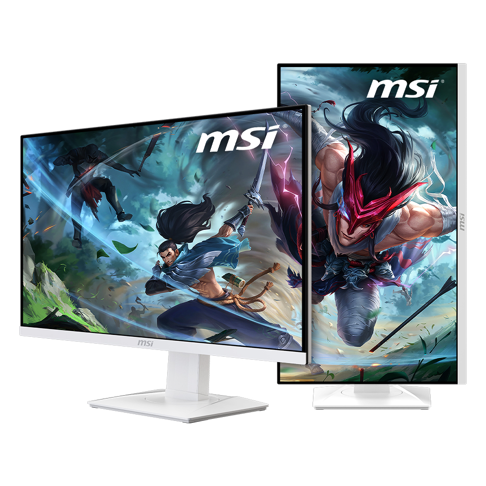 MSI MAG 274PFW IPS 게이밍 180 피벗 화이트 무결점