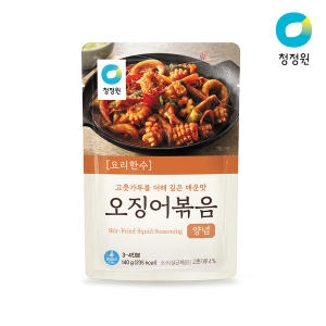 대상 청정원 요리한수 오징어볶음양념 140g (1개)