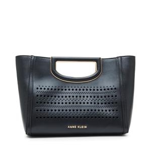 앤클라인 Anne Klein 구멍이 뚫린 컷아웃 핸들 사첼 블랙. 미디엄 144297_이미지