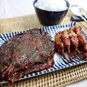 깻잎무침 1kg+고추무침 1kg
