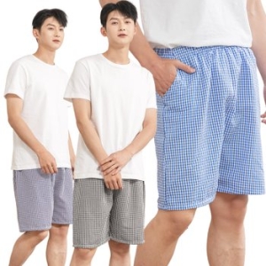 이브바바 남성 여름 지지미 시어서커 체크 5부 파자마 잠옷 반바지이미지입니다. 누르면 해당 게시물로 새창이동합니다.