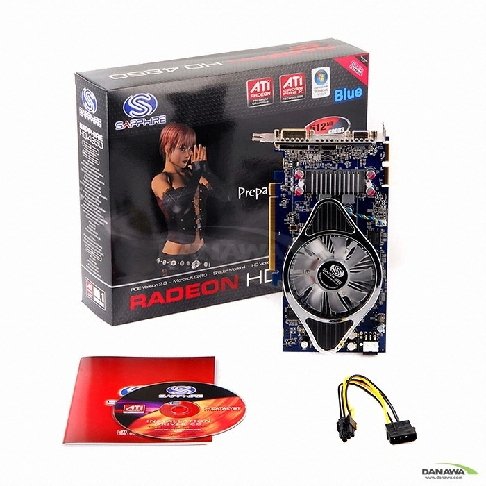 SAPPHIRE 라데온 HD 4850 Blue HDMI 512MB 이엠텍_이미지