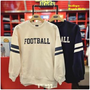 넉넉한 오버핏으로 활동하기 편한 스쿨룩 오버핏 CP 쮸리 바시티 스웨셔츠 맨투맨 IKMA24WX1_쇼핑점