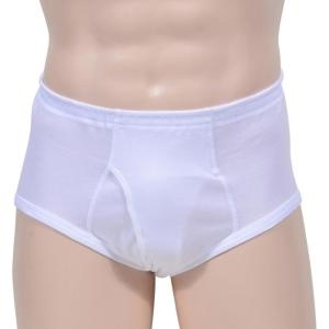 순면 백색 웰빙 아빠팬티선물 삼각팬티 3개 훈남패션_이미지