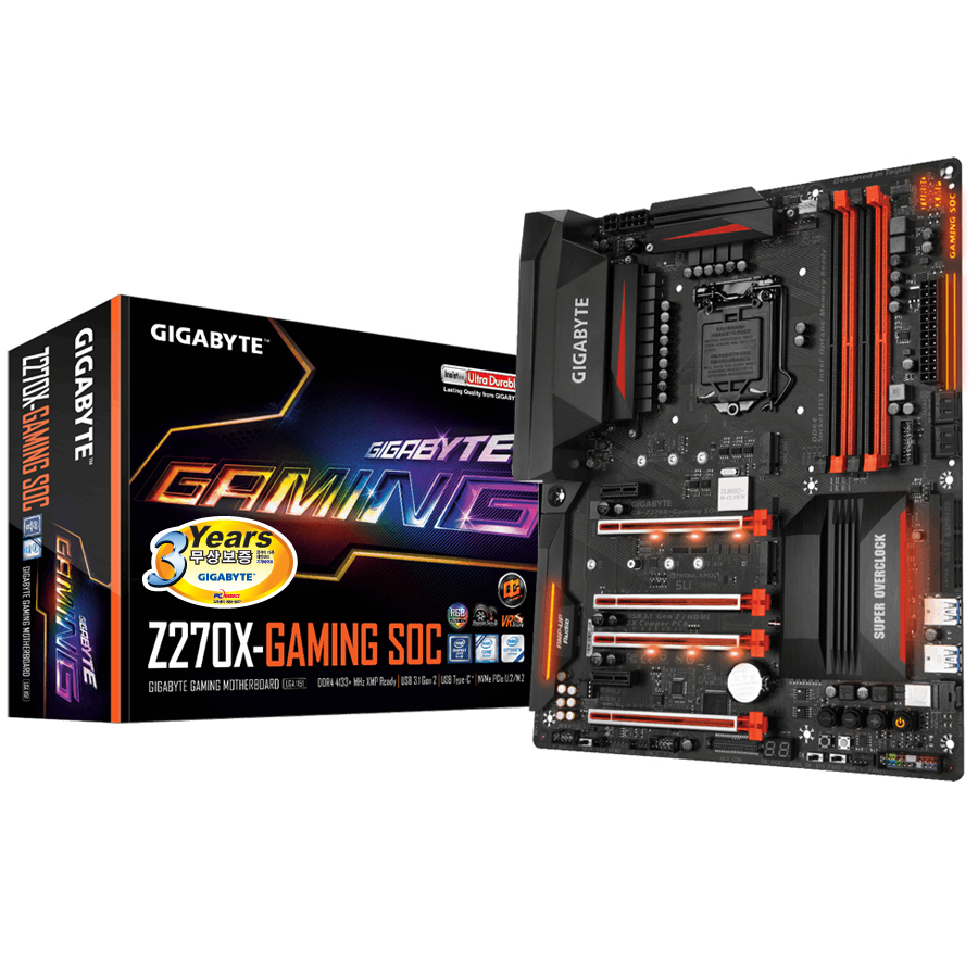 GIGABYTE GA-Z270X-Gaming SOC OC에디션 피씨디렉트_이미지