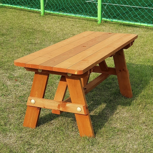 방부목 야외 테이블 4인 야외용 반조립