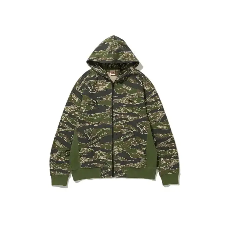 Ʈ�縱���� HUSTLE CLASSIC ZIP UP CAMO 403930
