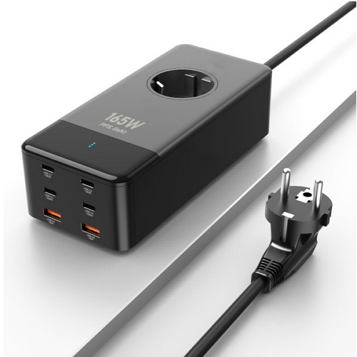 아임커머스 UM2 PD PPS 165W 6포트 GaN2 충전기 UMAC-PD200W_이미지