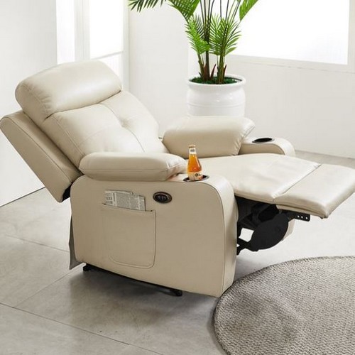 썬퍼니처 7104 가죽 리클라이너 1인용_이미지