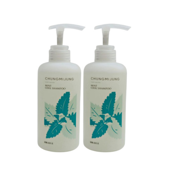 청미정 박하 쿨 샴푸 500ml (2개)_이미지