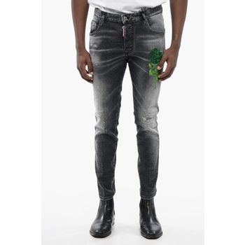  슈퍼 데님 청바지 디테일 GOTHROSE Twinky Denims with Flocked Detail 645232 124801921