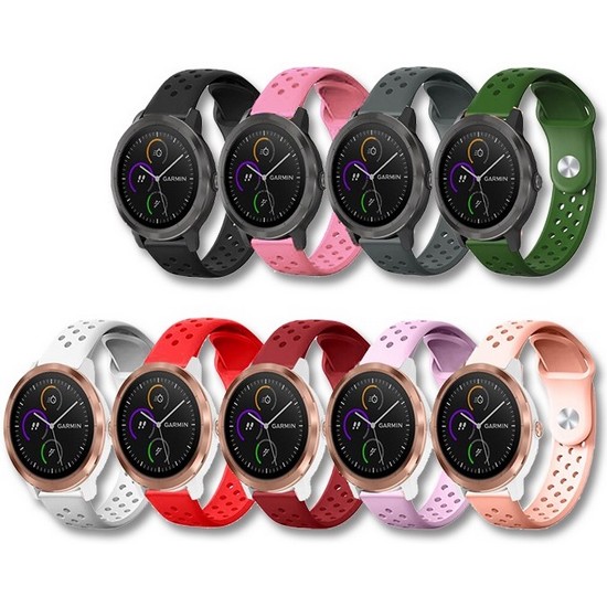 비쉐르 갤럭시워치 펀칭라인 실리콘 밴드