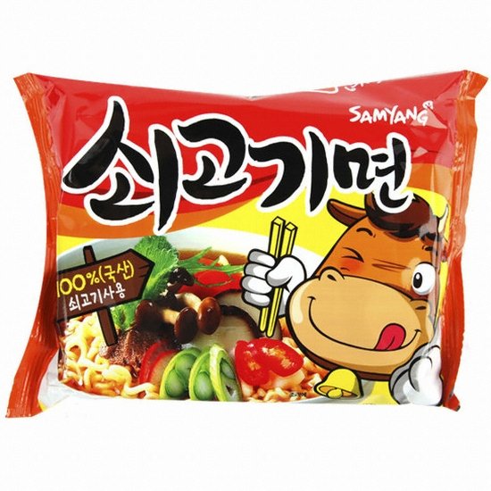 삼양식품 쇠고기면 120g이미지입니다. 누르면 해당 게시물로 새창이동합니다.