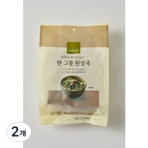 올가 한 그릇 된장국 5개입 40g 5개_이미지