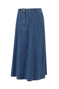 독립문 PAT 여성 A라인 데님 스커트 QK41802