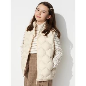 유니클로 퍼프테크 워셔블 패딩 조끼 베스트 깔깔이 내츄럴 471375