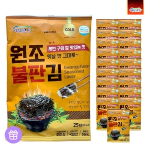 서천원조 불맛 불판김(전장김) 25g (20개)_이미지