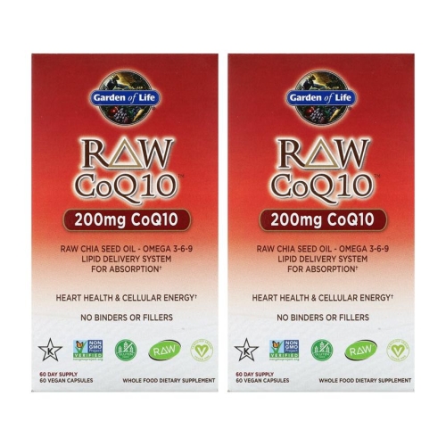 가든오브라이프 비타민코드 RAW CoQ10 60캡슐 (2개)_이미지