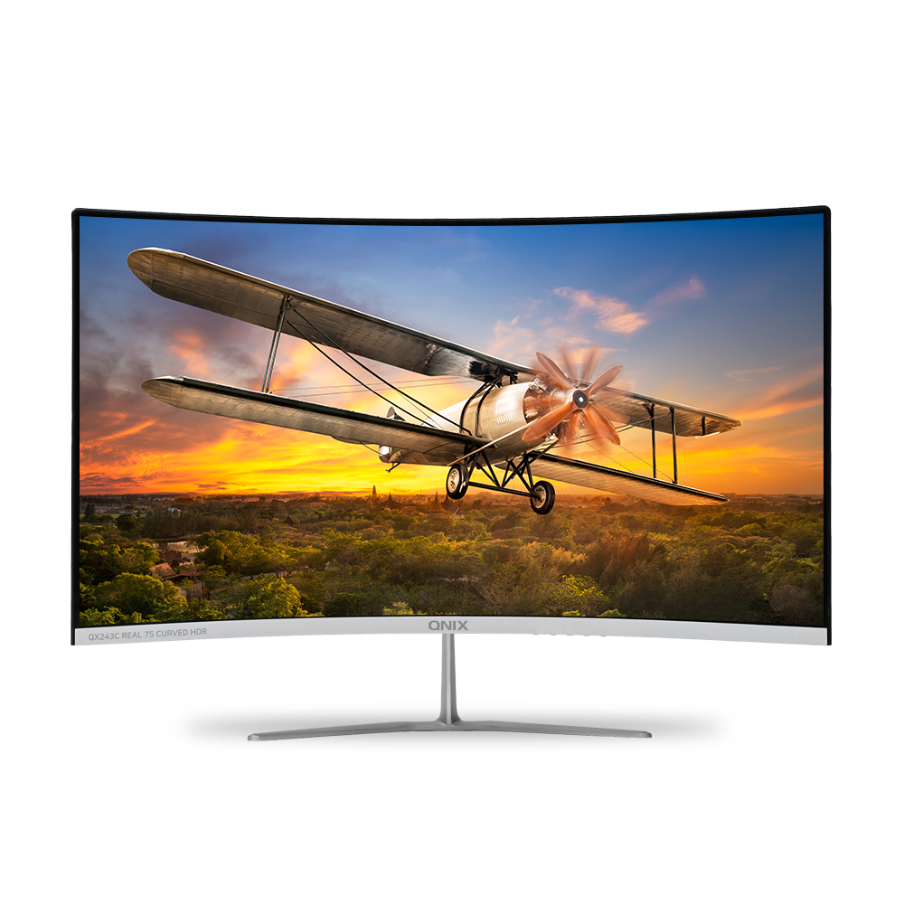 비엔엠큐닉스 큐닉스 QX243C REAL 75 CURVED HDR