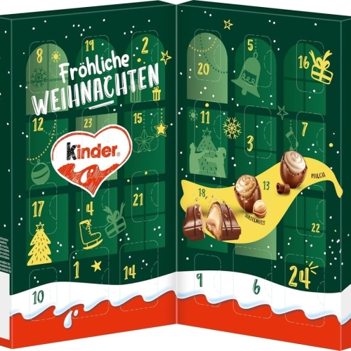 킨더 믹스 테이블 2025 어드벤트 캘린더 121g